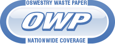 Oswestry Waste Paper Logo